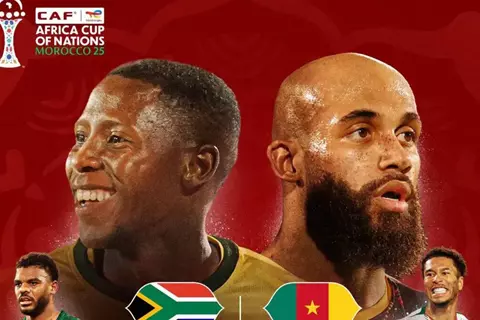 مبيومو يتحدى فوستر.. تشكيل مباراة جنوب أفريقيا ضد الكاميرون في كأس الأمم